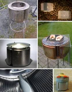Used Washing Machine Drums For Fire And Braai
