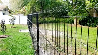 Clear view fence
