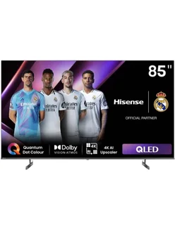 Hisense 215 Cm (85 Inch) Qled Ultra Hd (4k) Vidda Tv 2024 Edition (85q6n)