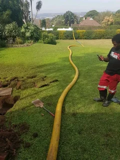 Septic tanks emptied