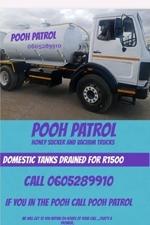 Honey Sucker, Vacuum Truck 12000lt. Pooh patrol