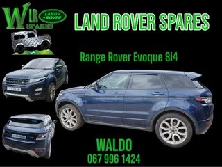 Land Rover used spares - Range Rover Evoque breaking for parts