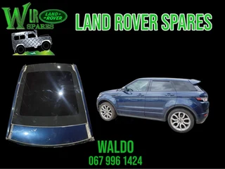 Land Rover used spares - Range Rover Evoque panoramic roof glass for sale