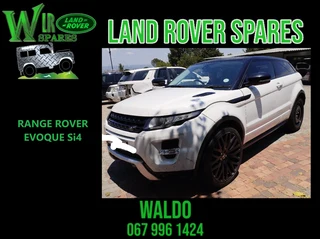 Land Rover used spares - Range Rover Evoque Si4 breaking for parts