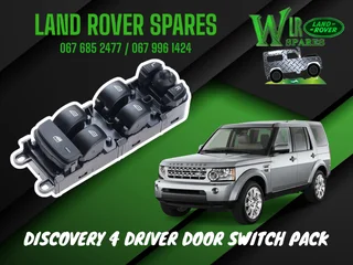 Land Rover Spares - Brand new drivers door switch pack for Discovery 4 for sale