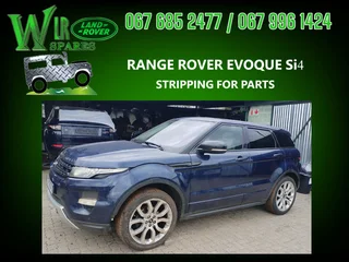 Land Rover used spares - Range Rover Evoque stripping for spares