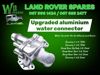 Land Rover spares - Aluminum water outlet connectors for Discovery 4 for sale