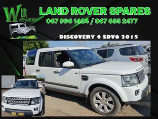 Land Rover used spares - Land Rover Discovery 4 SE 2015 breaking for parts