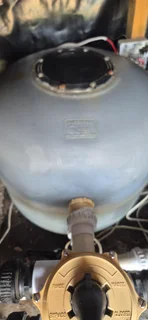 Used working 0.75KW with 3 Bag sand pool filter
