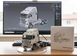 2013 - Freightliner Argosy Detroit 440 Double Axle Truck now on sale  - Excellent condition