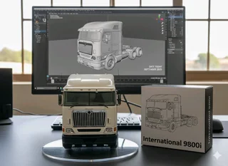 2010 - International 9800i Mid Roof 6x4 Truck now on sale  - Excellent condition