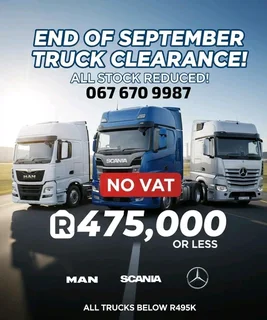 2014 Hino 500 – 8 Ton Dropside Truck  Price: Was R425,000 NOW R395,000 – Save R30,000 !