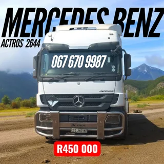 2015- Mercedes Benz Actros 2644 Double Axle Truck Now On Sale  - Excellent Condition
