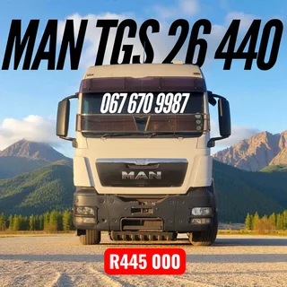 2015 - MAN TGS 26 440 Double Axle Truck now on sale  - Excellent condition