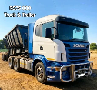 2012  - Scania R420 + 2008 Top Trailer Combo Deal - Excellent condition