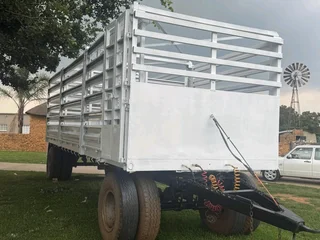 8.5m Drawbar Cattle Trailer – 3 Compartment | Ready for Work Price: R195,000