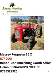 Massey Ferguson 35 X tractor