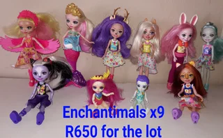 Toys- Rainbow High, Enchantimals, LOL OMG, Bratz, Barbie