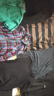 Mens clothing, small to medium
