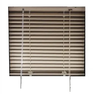 25mm Aluminium Venetian Blind 460mm W x 1220mm H - Champagne metalic
