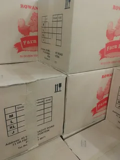 Box of Large Fresh Eggs