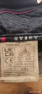 NEXO Bikers jacket XL, VR 1 L Helmet &amp; LS2 XL x 2 gloves