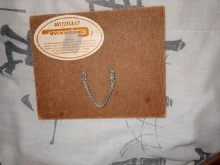 Copper wall clock and copper wall art