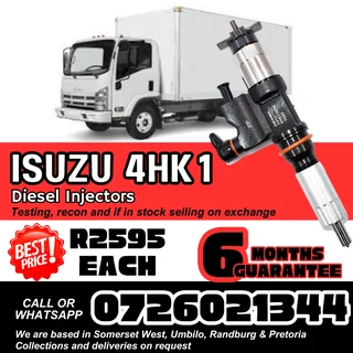 Isuzu 4HK1 diesel injectors for sale