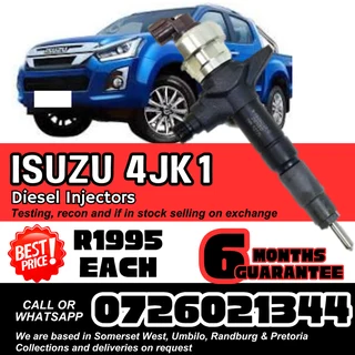 Isuzu 4JK1 diesel injectors for sale
