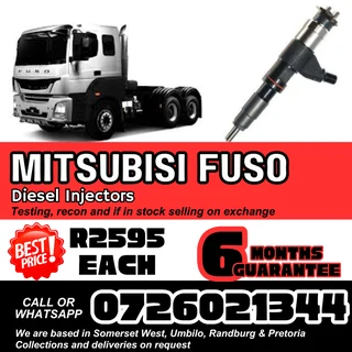 Mitsubitshi Fuso diesel injectors for sale