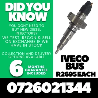 Iveco Bus diesel injectors for sale