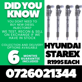Hyundai Starex diesel injectors for sale