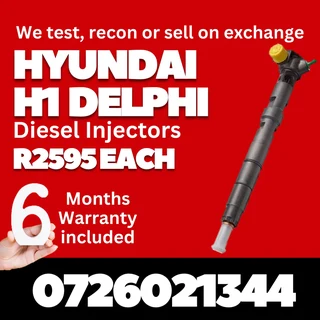 Hyundai H1 Delphi Diesel Injectors for sale
