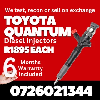 Toyota Quantum Diesel Injectors for sale
