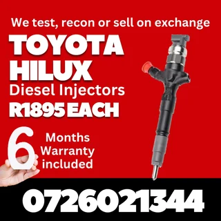 Toyota Hilux Diesel Injectors for sale