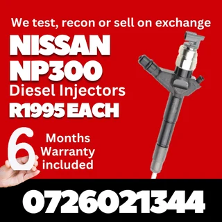 Nissan NP300 Diesel Injectors for sale