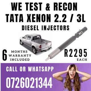 TATA Xenon diesel injectors for sale