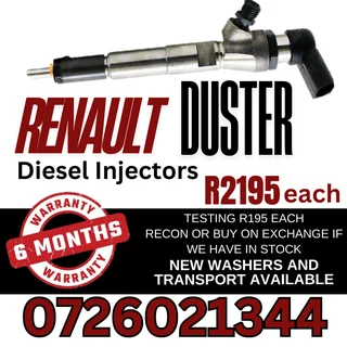Renault Duster diesel  injectors for sale