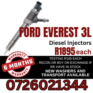 Ford Everest 3L diesel injectors for sale