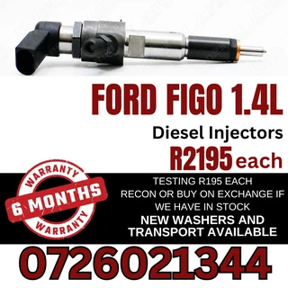 Ford Figo 1.4L diesel injectors for sale