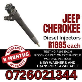 Jeep Cherokee diesel injectors for sale