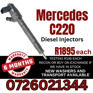 Mercedes C220 diesel injectors for sale