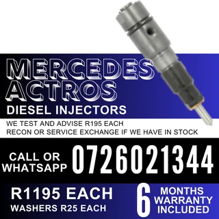 Mercedes Actros diesel injectors for sale