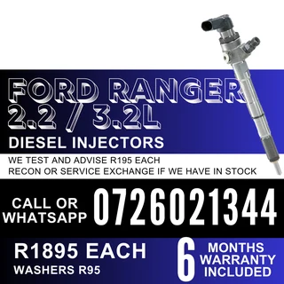 Ford Ranger 2.2 / 3.2L diesel injectors for sale