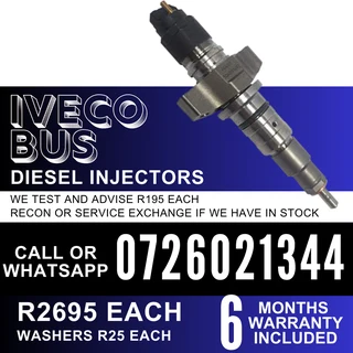 Iveco Bus diesel injectors for sale