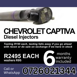 Chevrolet Captiva diesel injectors for sale