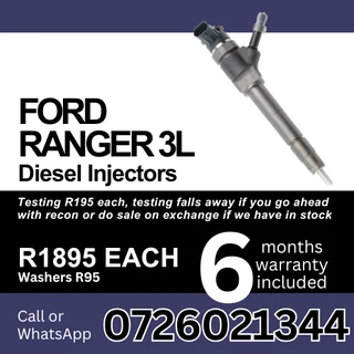 Ford Ranger 3L diesel injectors for sale