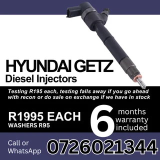 Hyundai Getz diesel injectors for sale