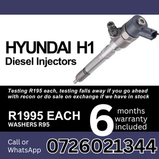 Hyundai H1 diesel injectors for sale