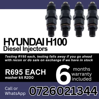 Hyundai H100 diesel injectors for sale